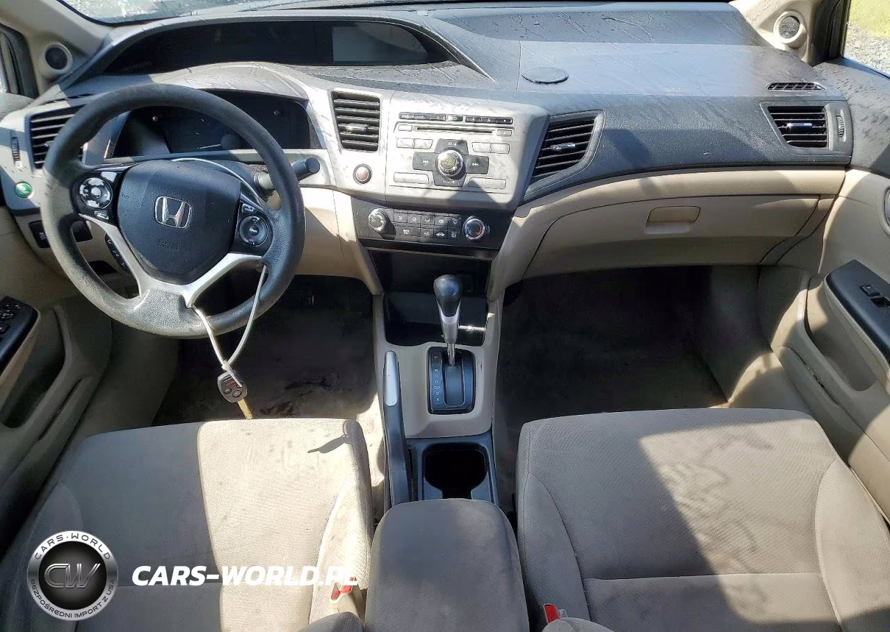 2012 Honda Civic Ex VIN:19XFB2F85CE323954 - 8