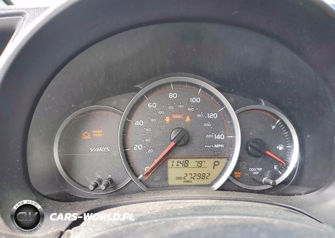 2013 Toyota Yaris 5-Door Le VIN:JTDKTUD38DD550007 - 9