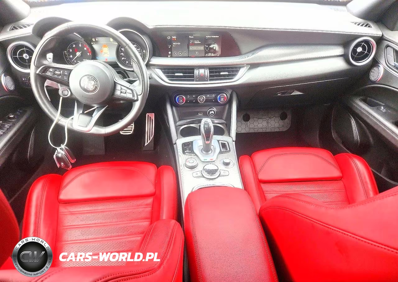2023 Alfa Romeo Stelvio Ti VIN:ZASPAKBN4P7D65354 - 8