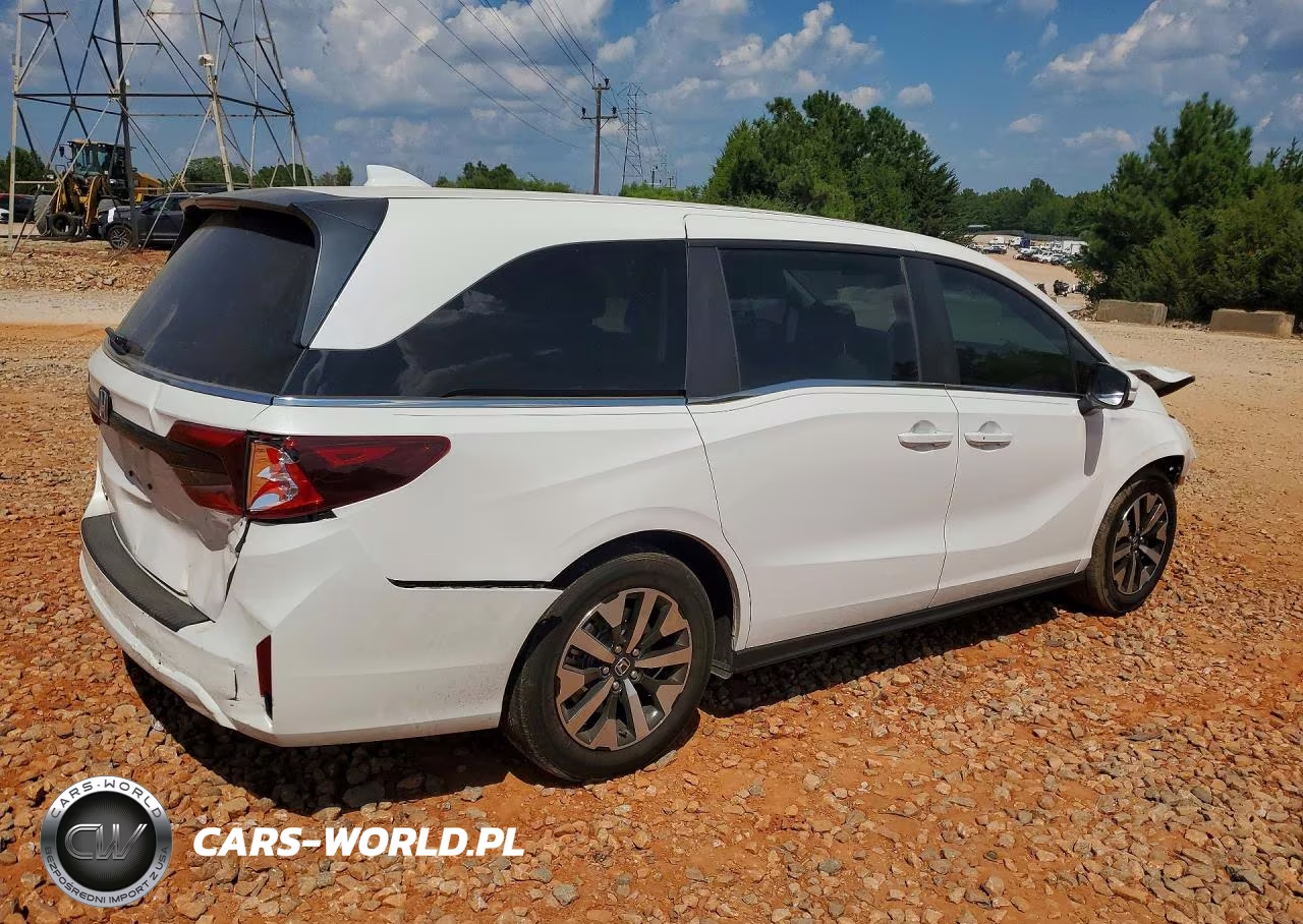 2025 Honda Odyssey Exl VIN:5FNRL6H69SB075407 - 3