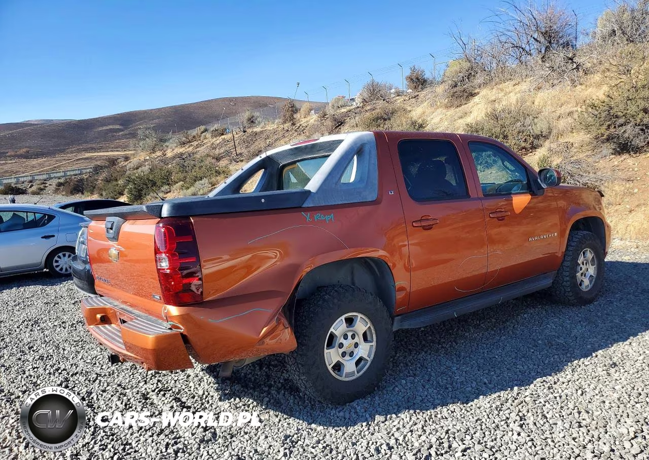 2007 Chevrolet Avalanche K1500 VIN:3GNFK12357G163595 - 3