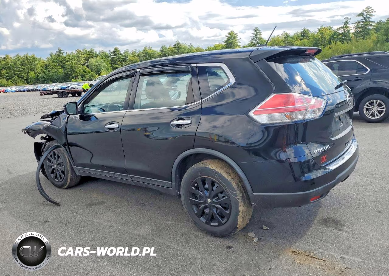 2015 Nissan Rogue S VIN:KNMAT2MVXFP540808 - 2