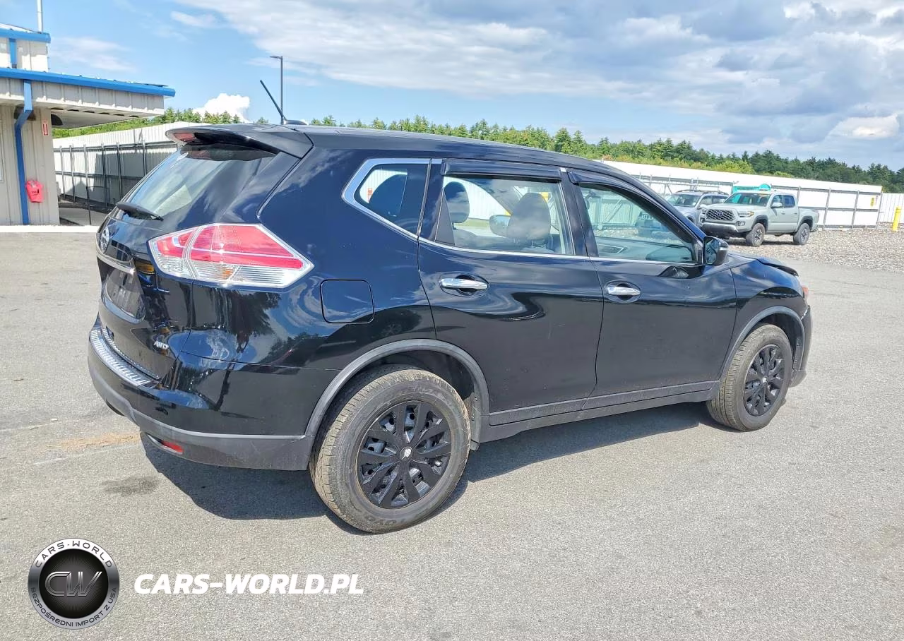 2015 Nissan Rogue S VIN:KNMAT2MVXFP540808 - 3