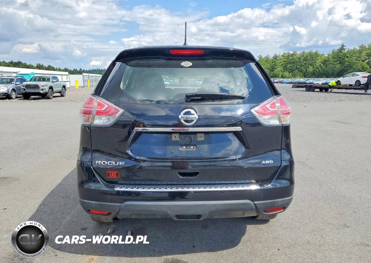 2015 Nissan Rogue S VIN:KNMAT2MVXFP540808 - 6