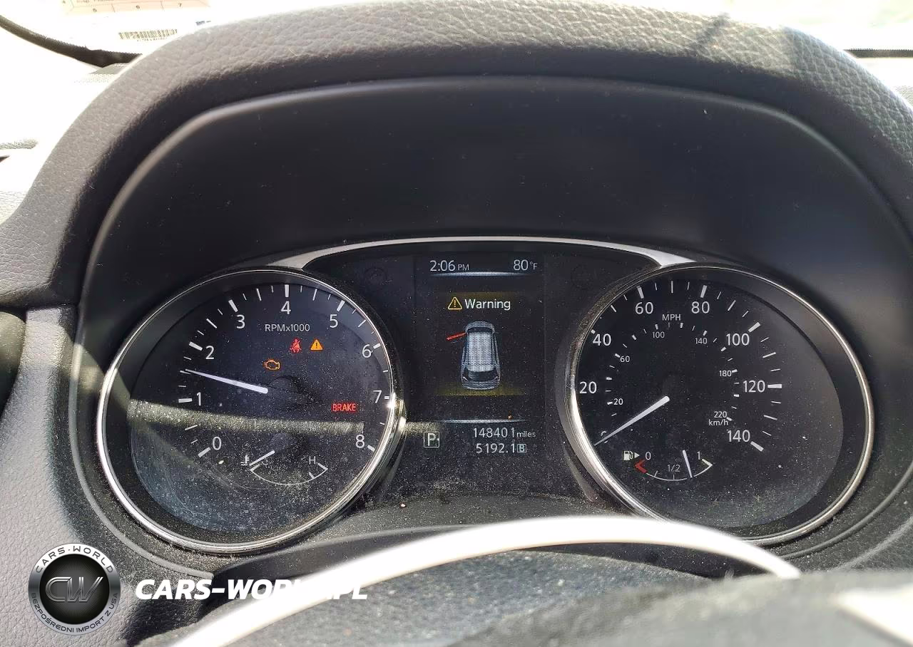 2015 Nissan Rogue S VIN:KNMAT2MVXFP540808 - 9