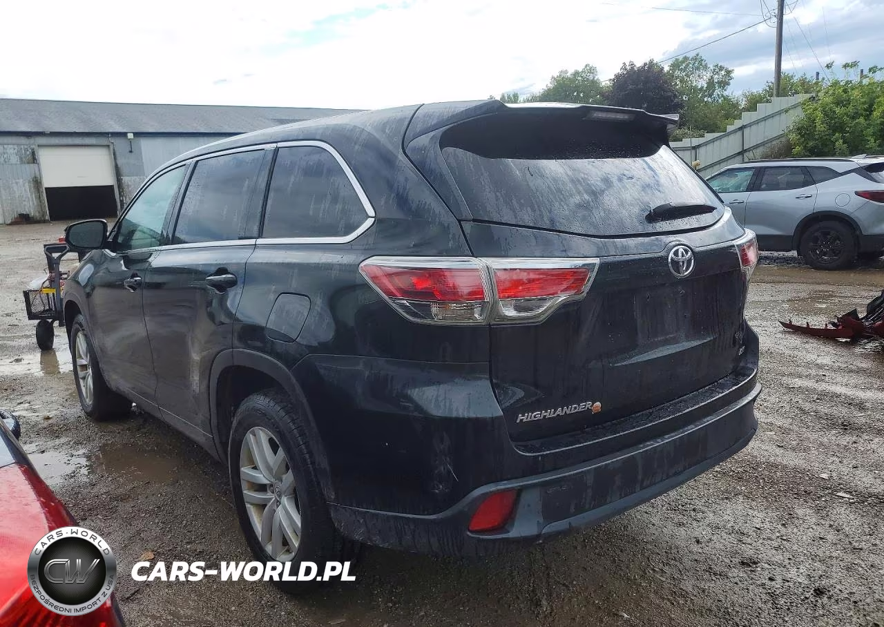 2015 Toyota Highlander Le VIN:5TDZARFH8FS015082 - 2