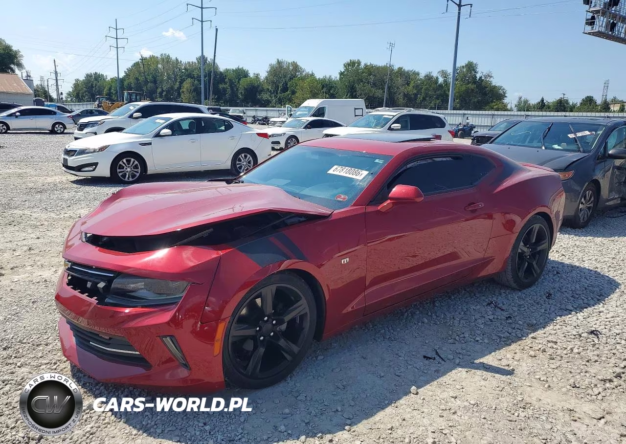 2018 Chevrolet Camaro Lt VIN:1G1FB1RS7J0182773 - 1