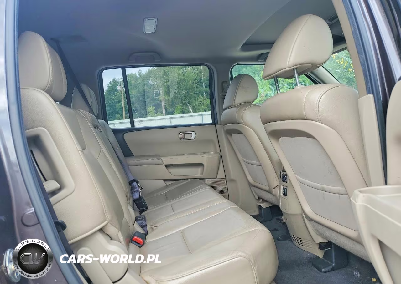 2012 Honda Pilot Ex-L VIN:5FNYF4H55CB056093 - 11