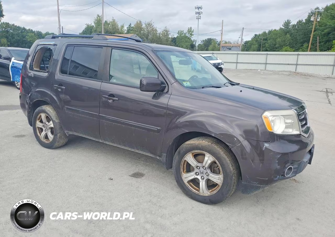 2012 Honda Pilot Ex-L VIN:5FNYF4H55CB056093 - 4