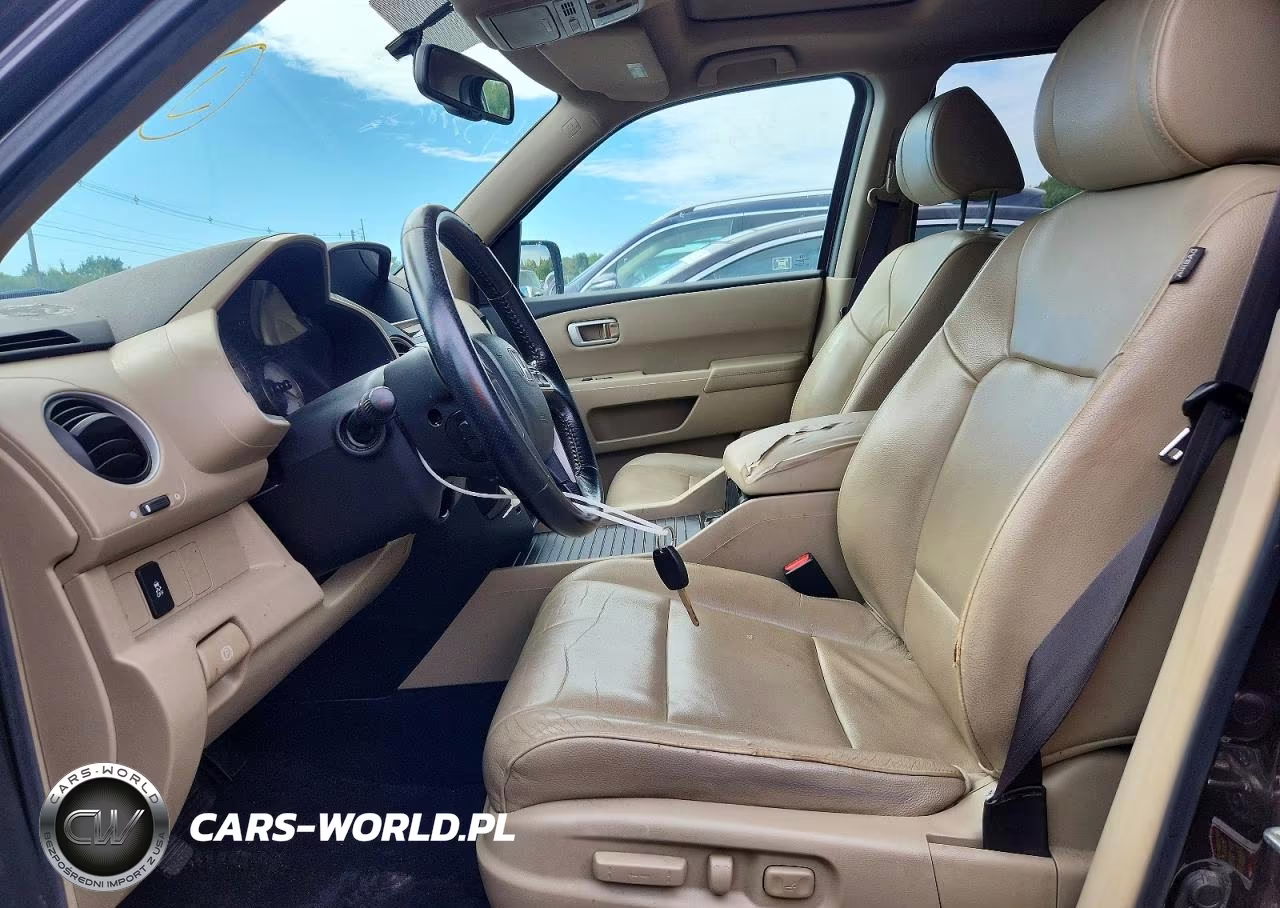 2012 Honda Pilot Ex-L VIN:5FNYF4H55CB056093 - 7