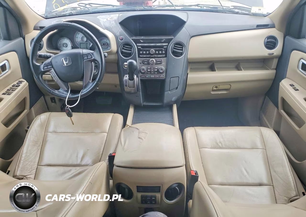 2012 Honda Pilot Ex-L VIN:5FNYF4H55CB056093 - 8