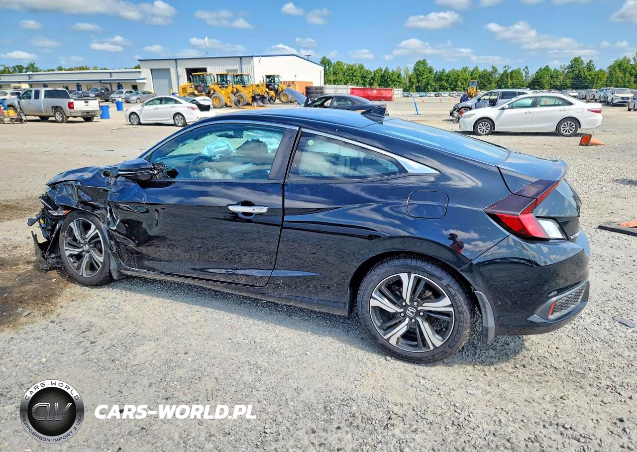 2017 Honda Civic Touring VIN:2HGFC3B91HH351166 - 2