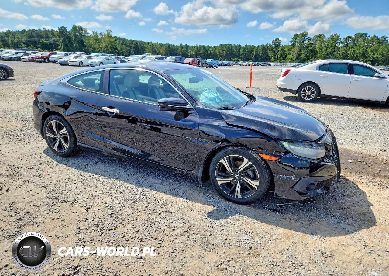 2017 Honda Civic Touring VIN:2HGFC3B91HH351166 - 4