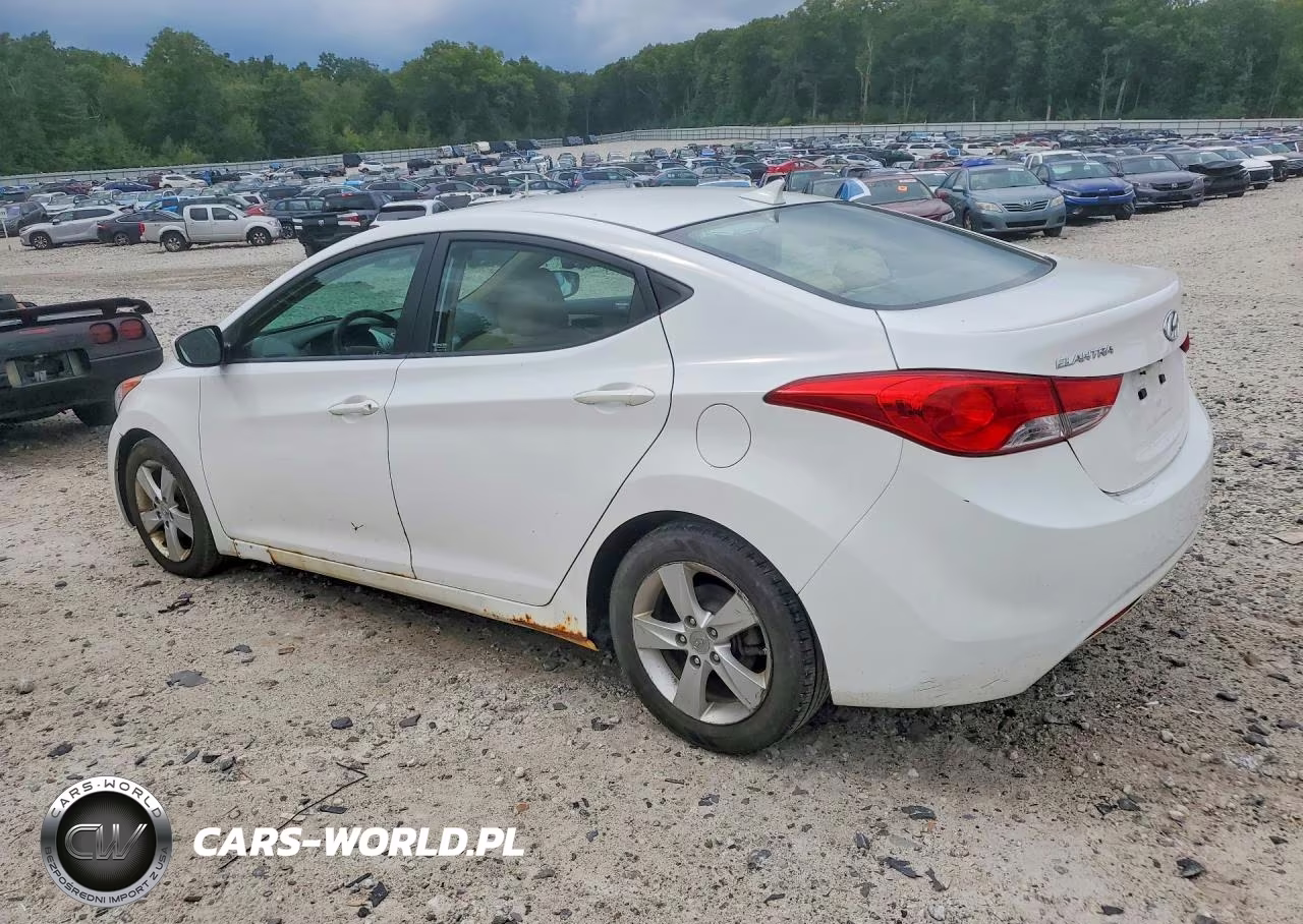 2013 Hyundai Elantra Gls VIN:5NPDH4AE1DH346644 - 2