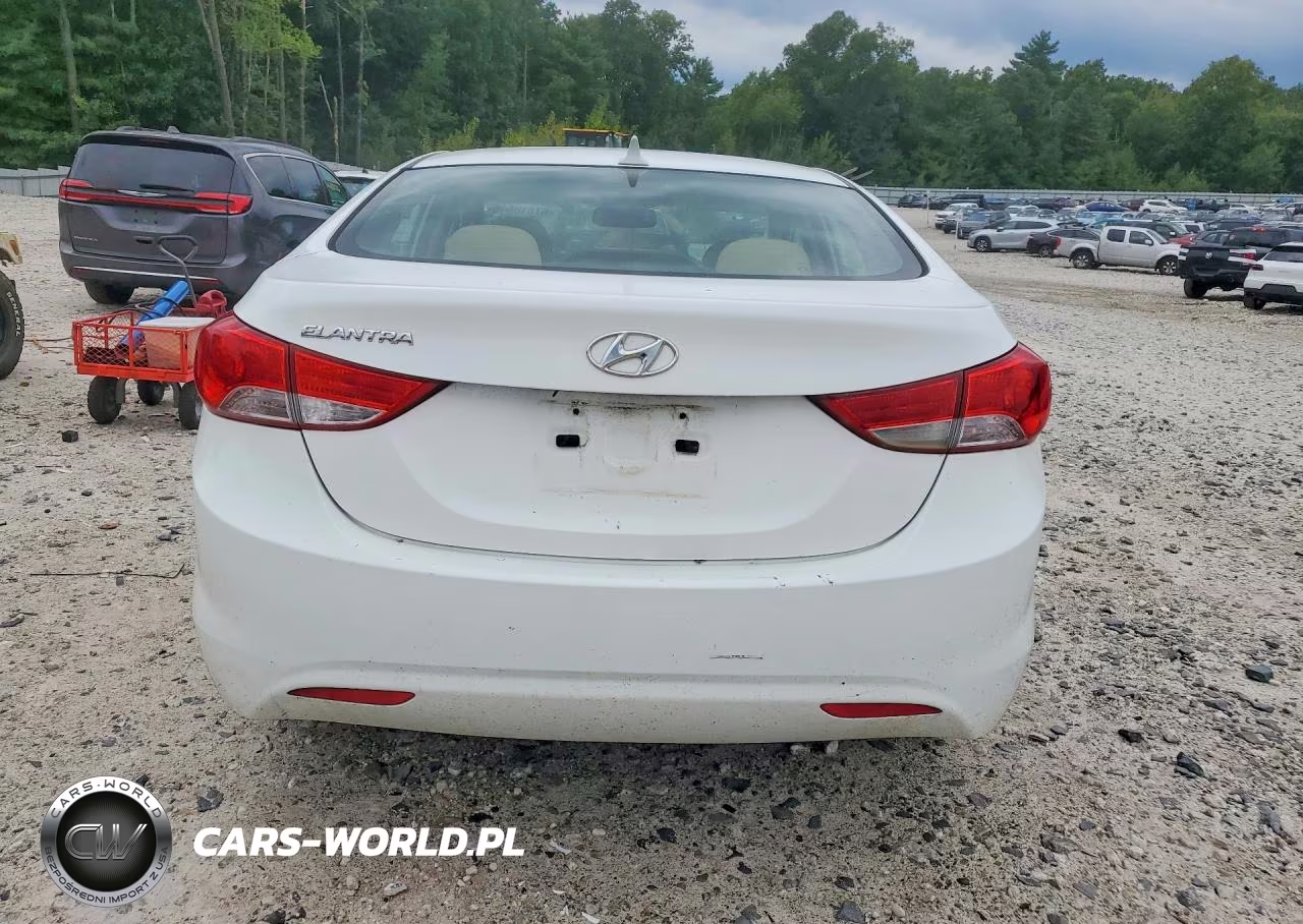 2013 Hyundai Elantra Gls VIN:5NPDH4AE1DH346644 - 6