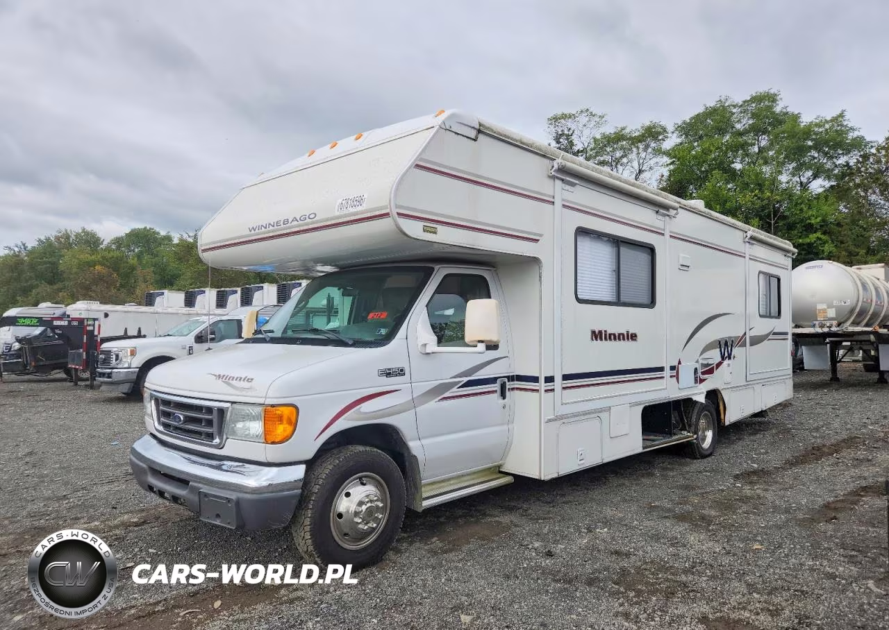 2005 Ford Econoline E450 Super Duty Cutaway Van VIN:1FDXE45S35HB10210 - 2