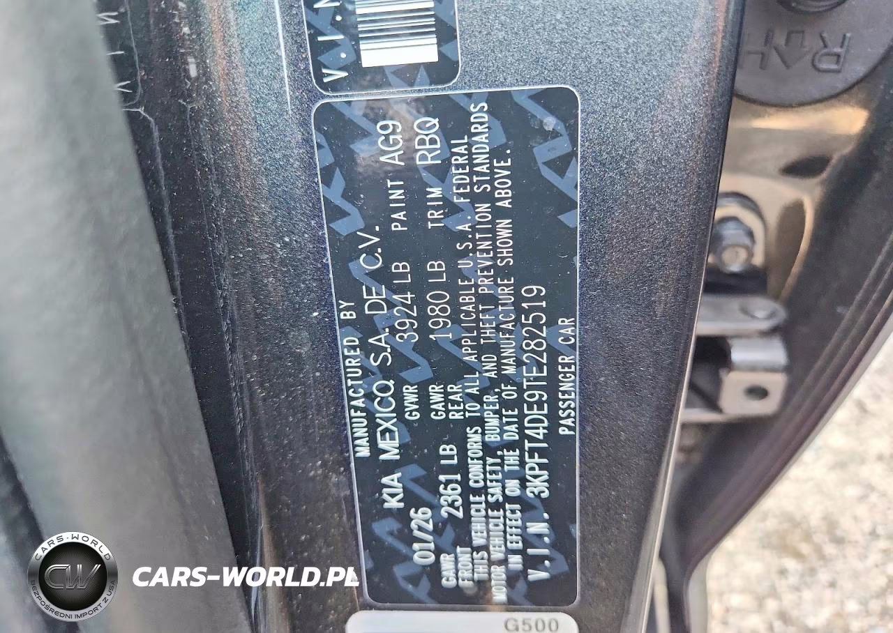 2026 Kia K4 Lxs VIN:3KPFT4DE9TE282519 - 12