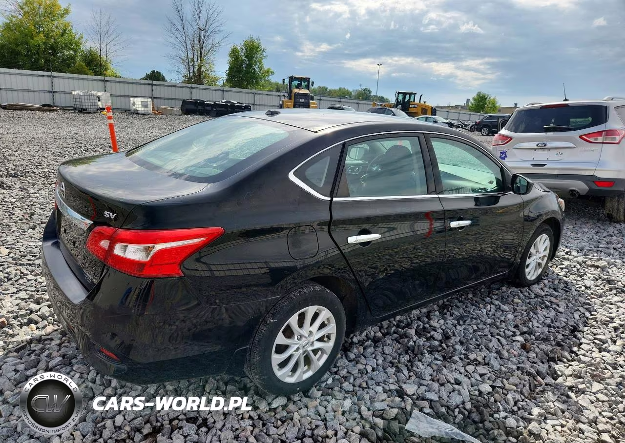 2018 Nissan Sentra Sv VIN:3N1AB7AP5JL629442 - 3