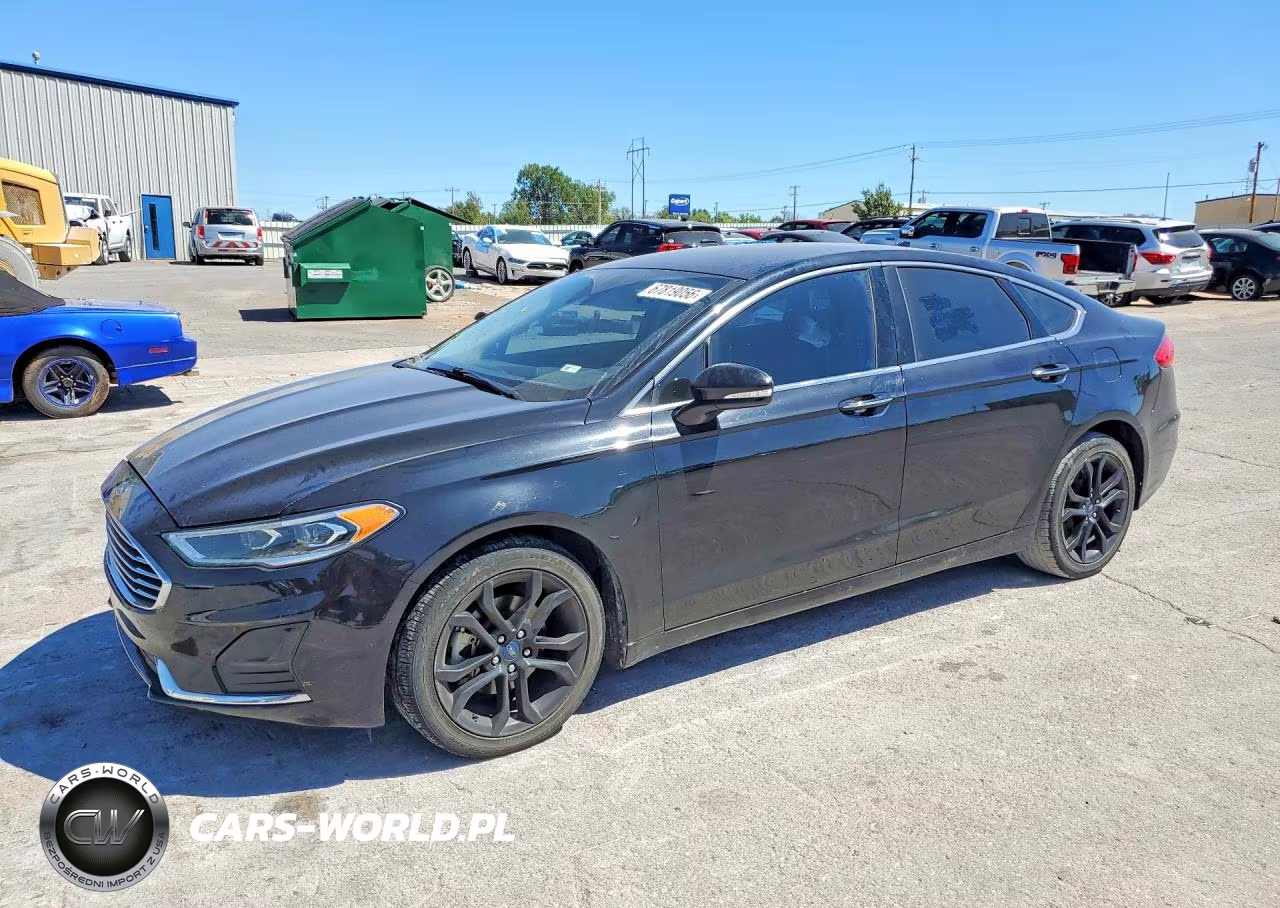 2019 Ford Fusion Sel VIN:3FA6P0CD9KR181158 - 1