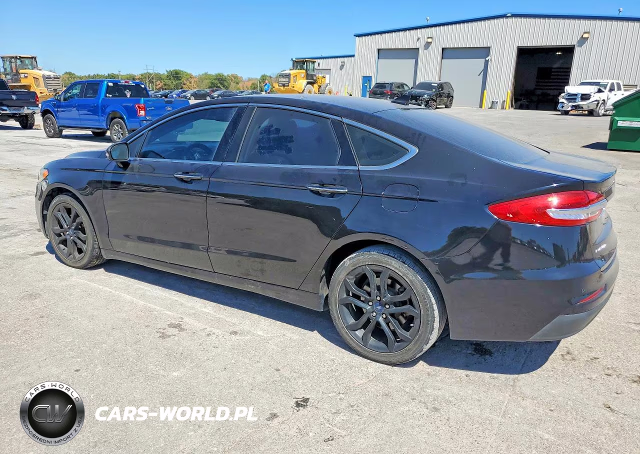 2019 Ford Fusion Sel VIN:3FA6P0CD9KR181158 - 2