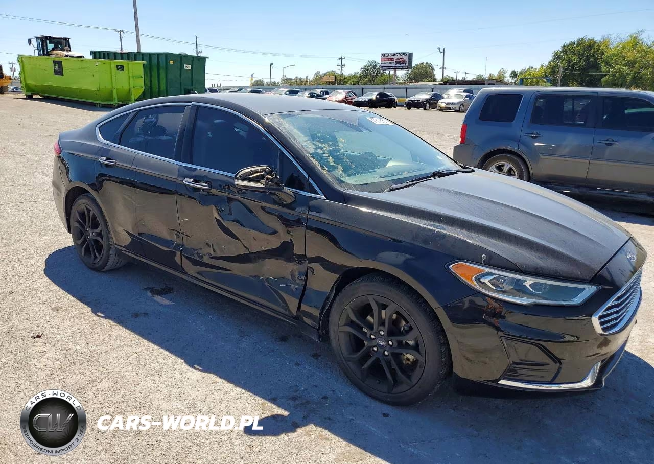 2019 Ford Fusion Sel VIN:3FA6P0CD9KR181158 - 4