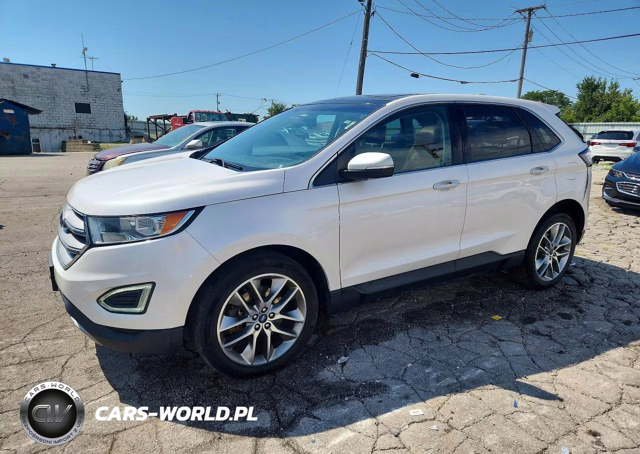 2017 Ford Edge Titanium VIN:2FMPK4K84HBC14711 - 1