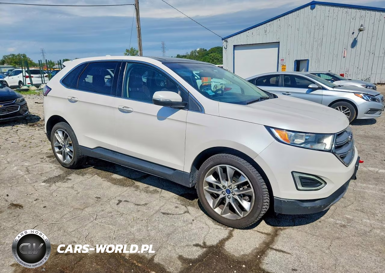 2017 Ford Edge Titanium VIN:2FMPK4K84HBC14711 - 4