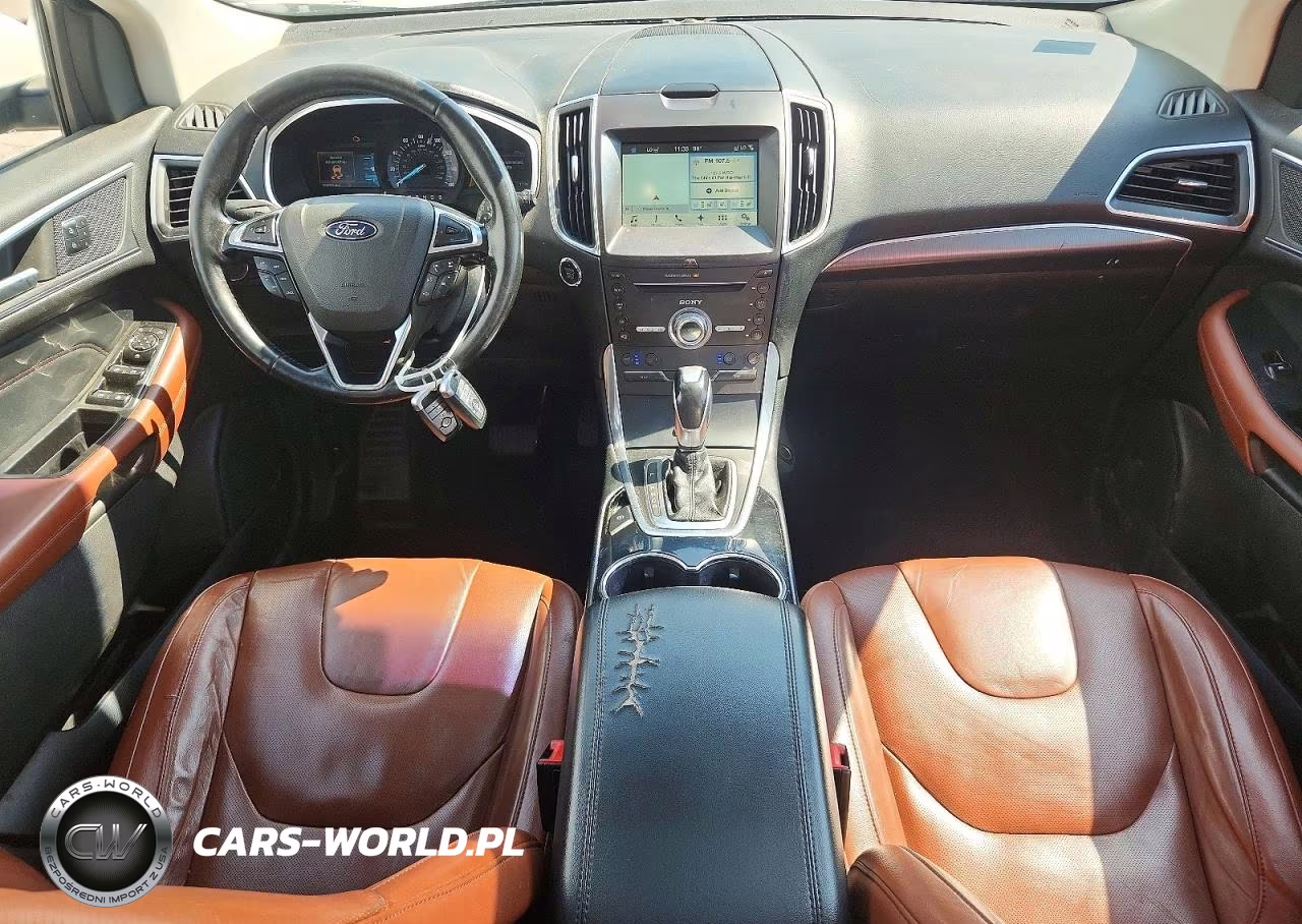 2017 Ford Edge Titanium VIN:2FMPK4K84HBC14711 - 8