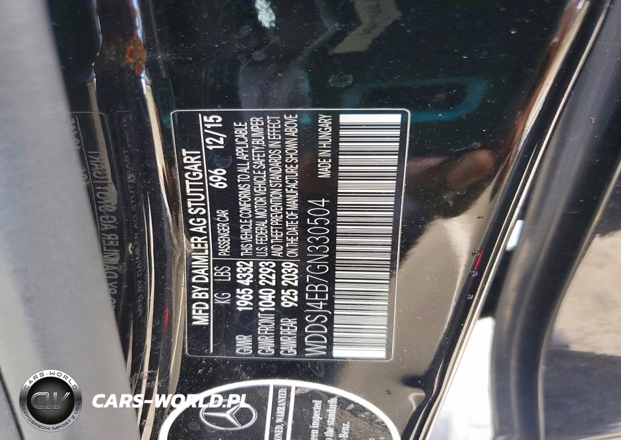 2016 Mercedes-Benz Cla 250 VIN:WDDSJ4EB7GN330504 - 12