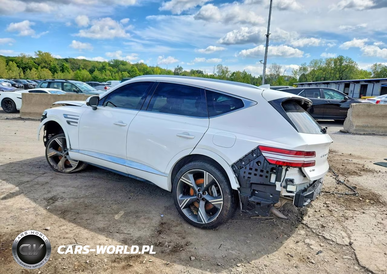 2025 Genesis Gv80 Prestige VIN:KMUHEESC7SU220995 - 2