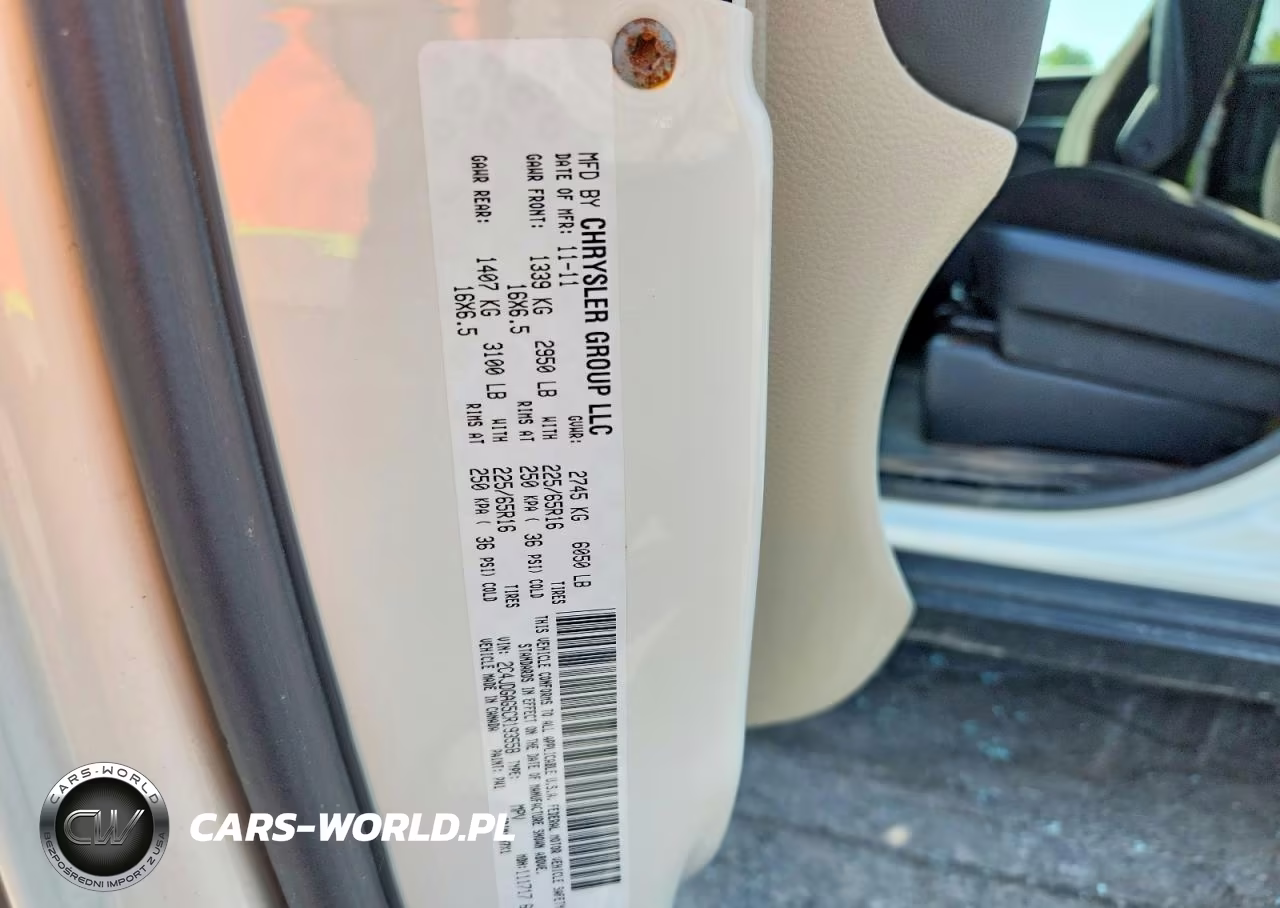 2012 Dodge Ram Van VIN:2C4JDGAG5CR193558 - 13