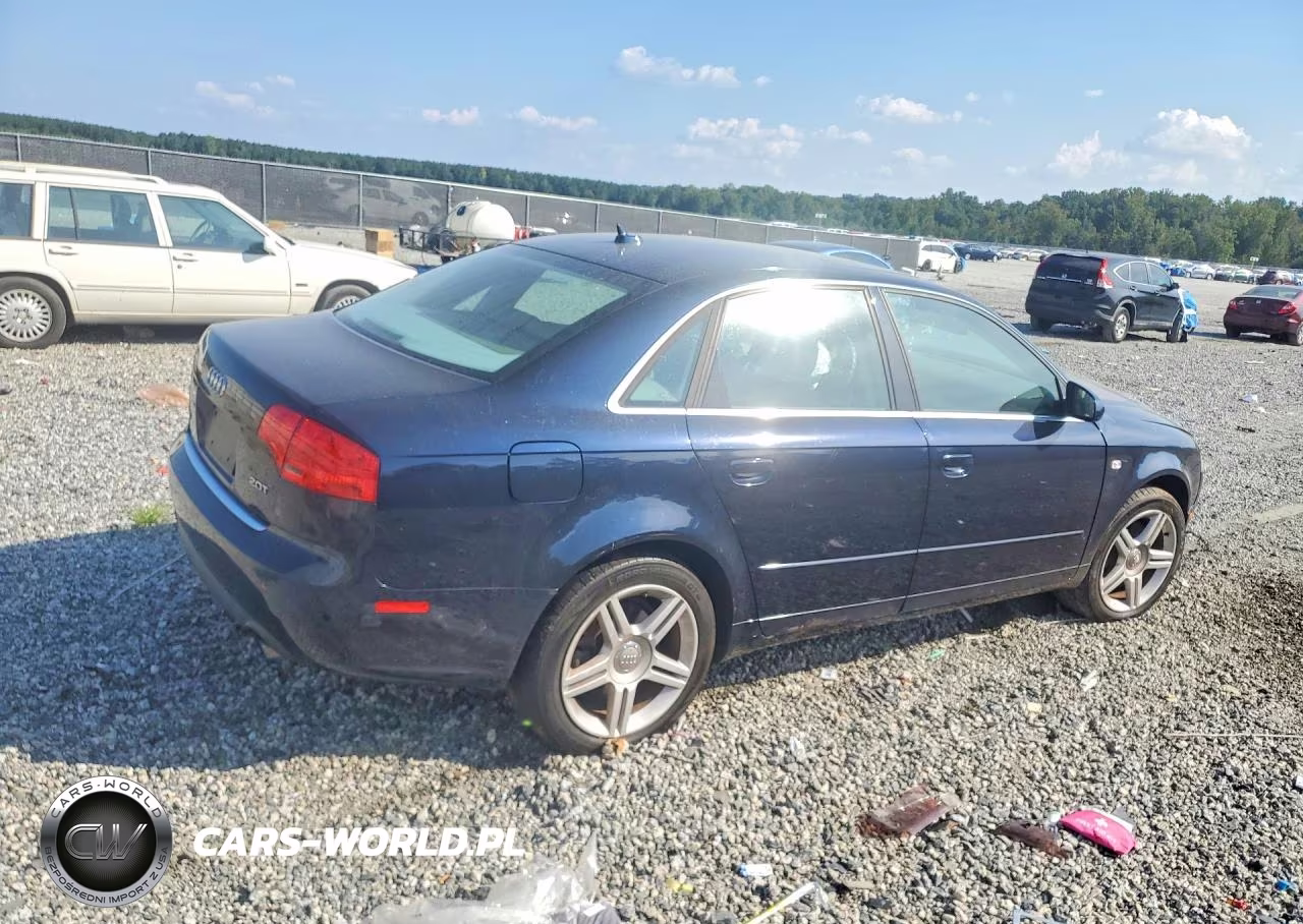 2007 Audi A4 2 VIN:WAUAF78E47A016568 - 3
