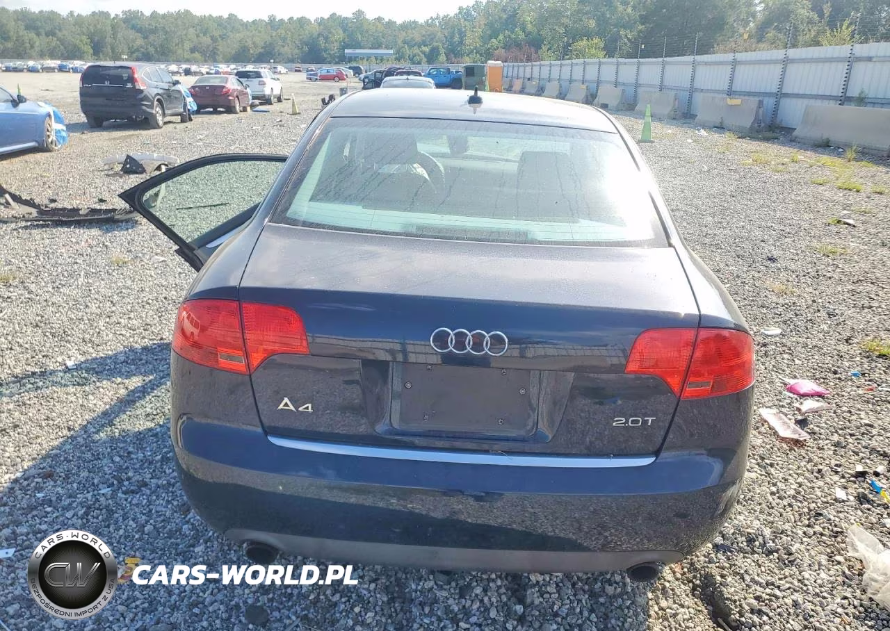 2007 Audi A4 2 VIN:WAUAF78E47A016568 - 6
