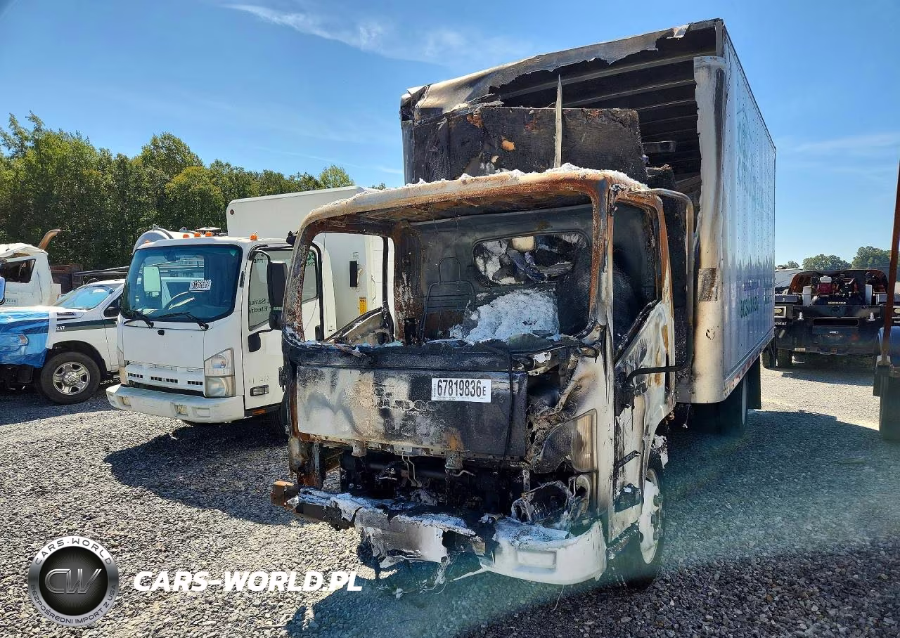 2019 Isuzu Npr Hd Box Truck VIN:54DC4W1B5KS801336 - 1