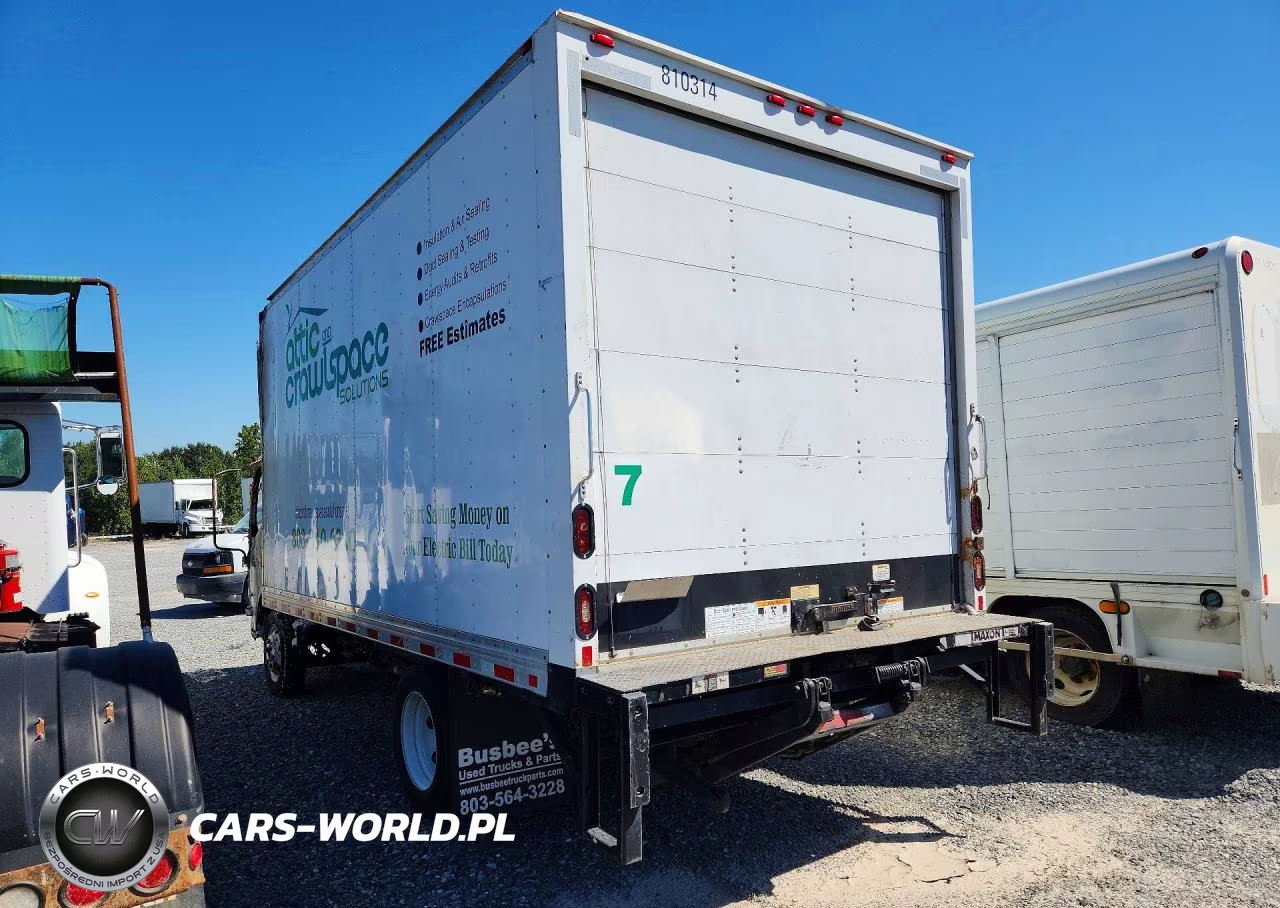 2019 Isuzu Npr Hd Box Truck VIN:54DC4W1B5KS801336 - 2