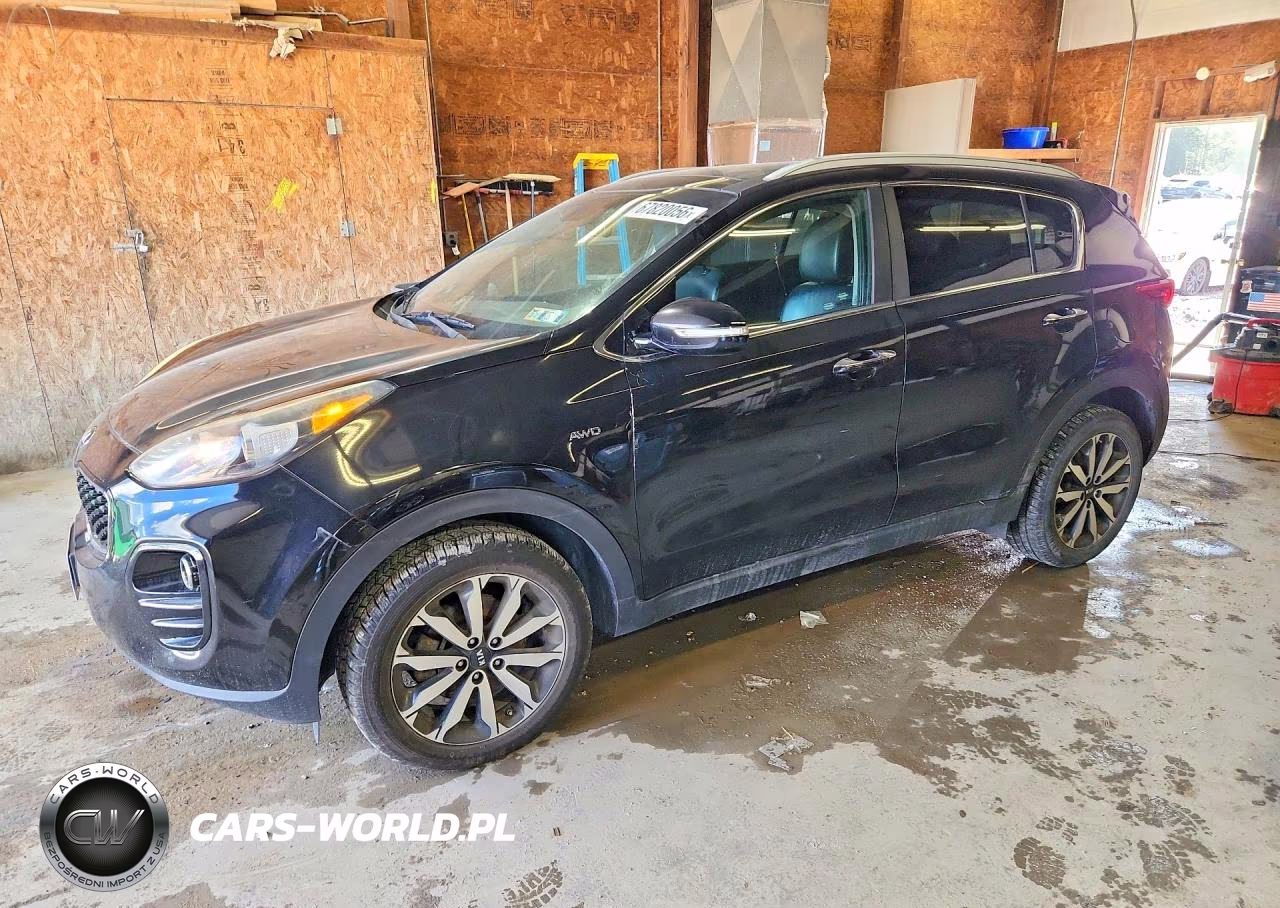 2017 Kia Sportage Ex VIN:KNDPNCAC6H7105445 - 1