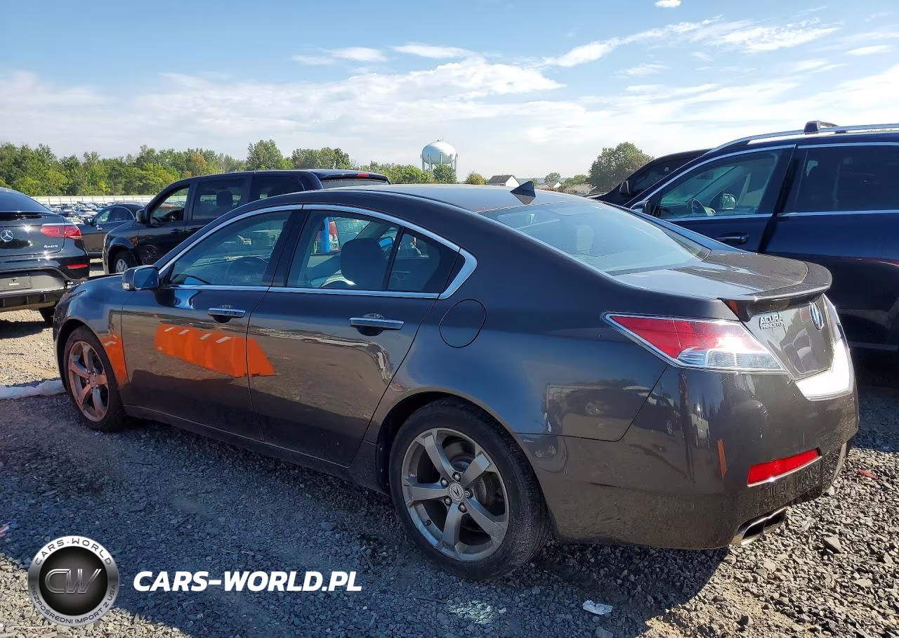 2010 Acura Tl VIN:19UUA9F59AA007502 - 2
