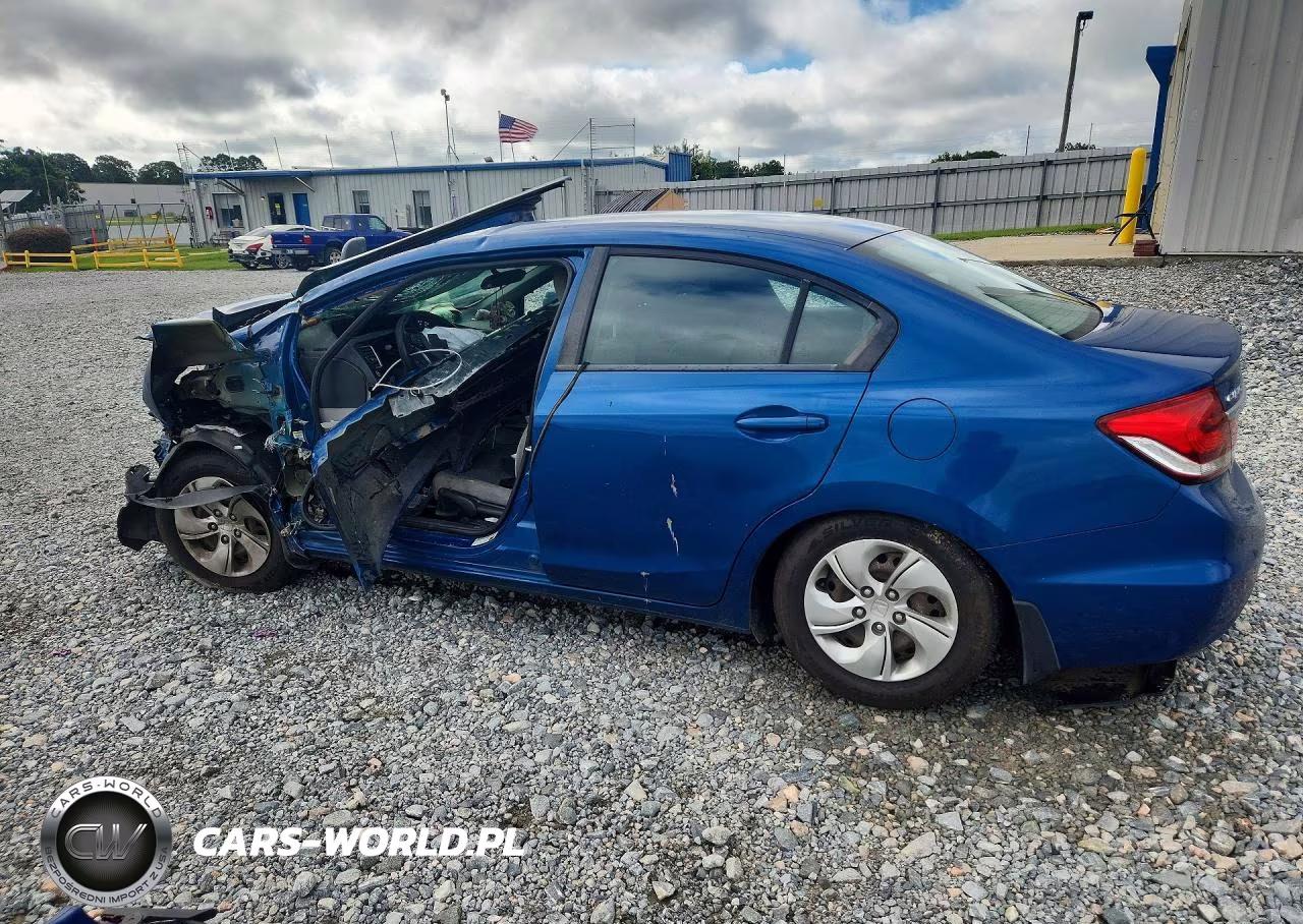2015 Honda Civic Lx VIN:2HGFB2F56FH564261 - 2