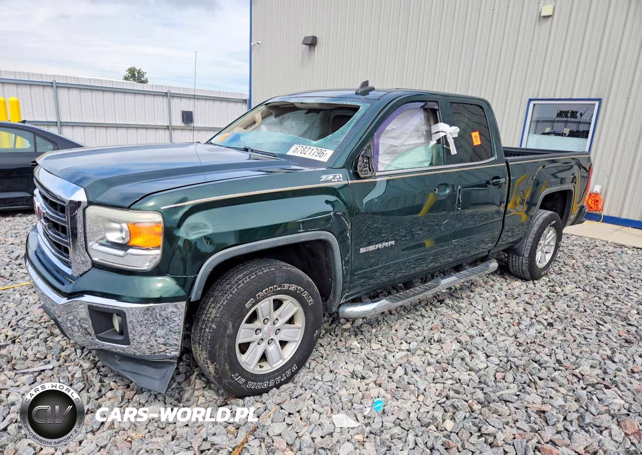 2015 GMC Sierra K1500 Sle VIN:1GTV2UEH1FZ155800 - 1