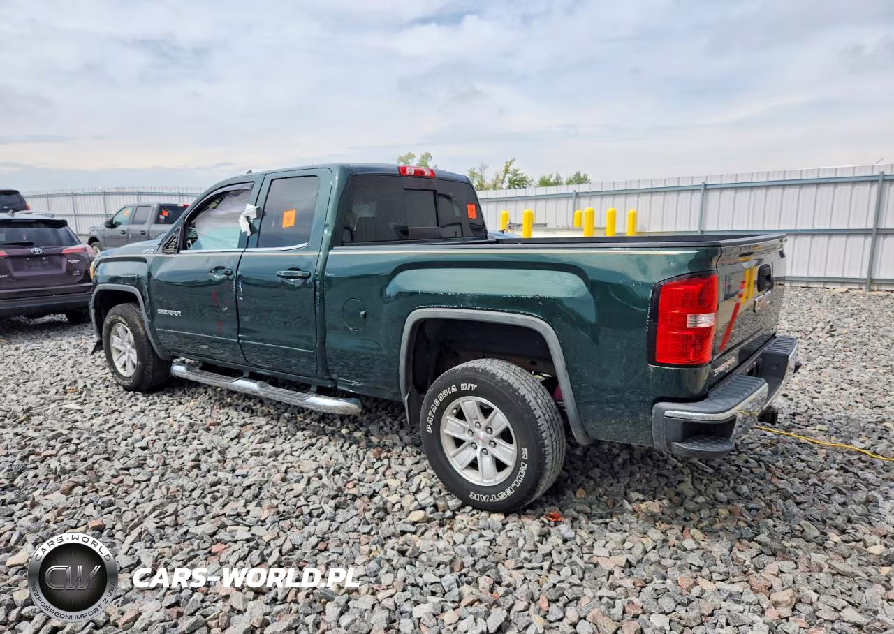 2015 GMC Sierra K1500 Sle VIN:1GTV2UEH1FZ155800 - 2