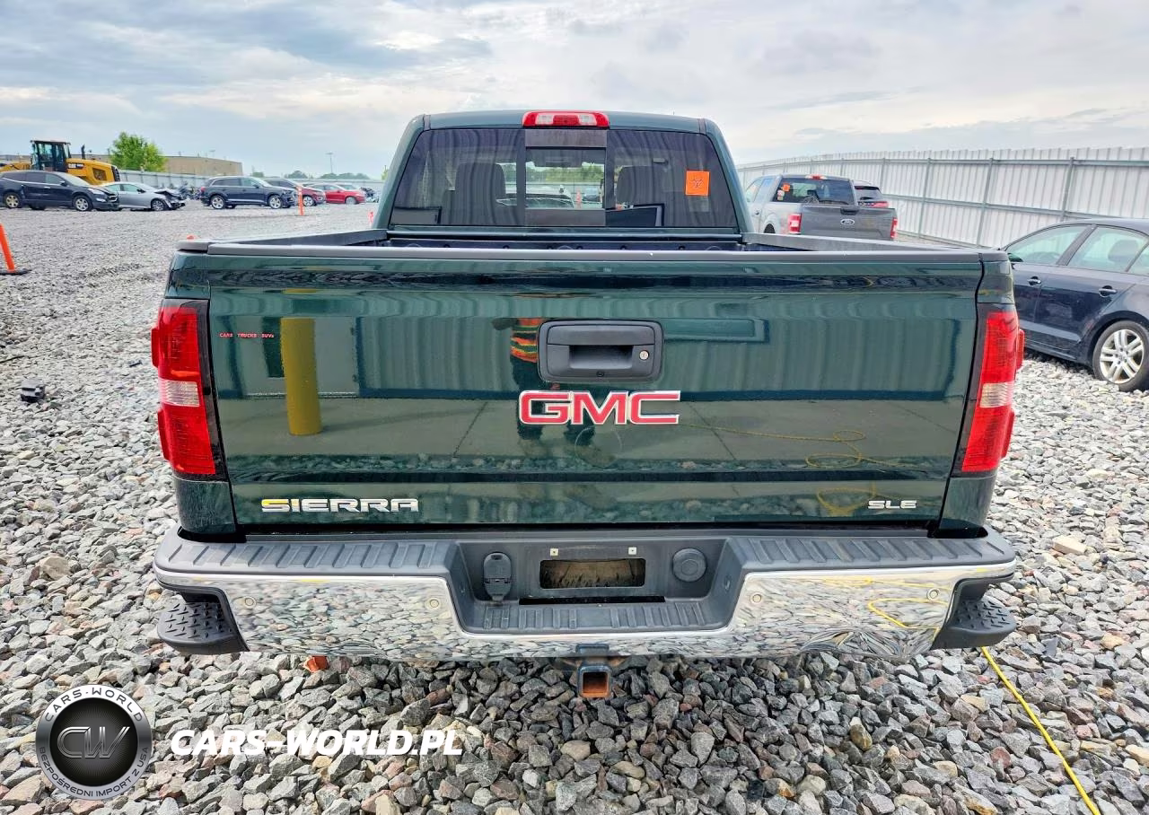 2015 GMC Sierra K1500 Sle VIN:1GTV2UEH1FZ155800 - 6