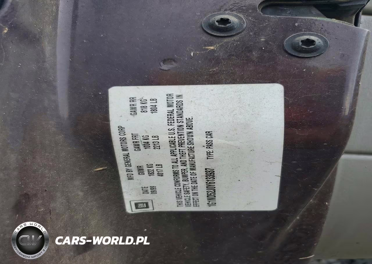 2000 Chevrolet Malibu VIN:1G1ND52J0Y6133937 - 13