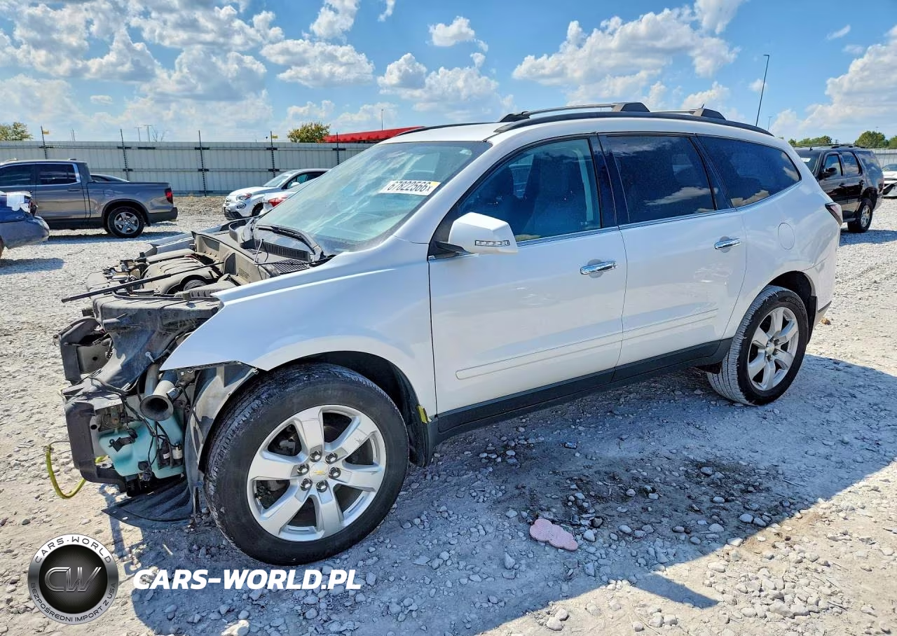2017 Chevrolet Traverse Lt VIN:1GNKRGKD5HJ108831 - 1