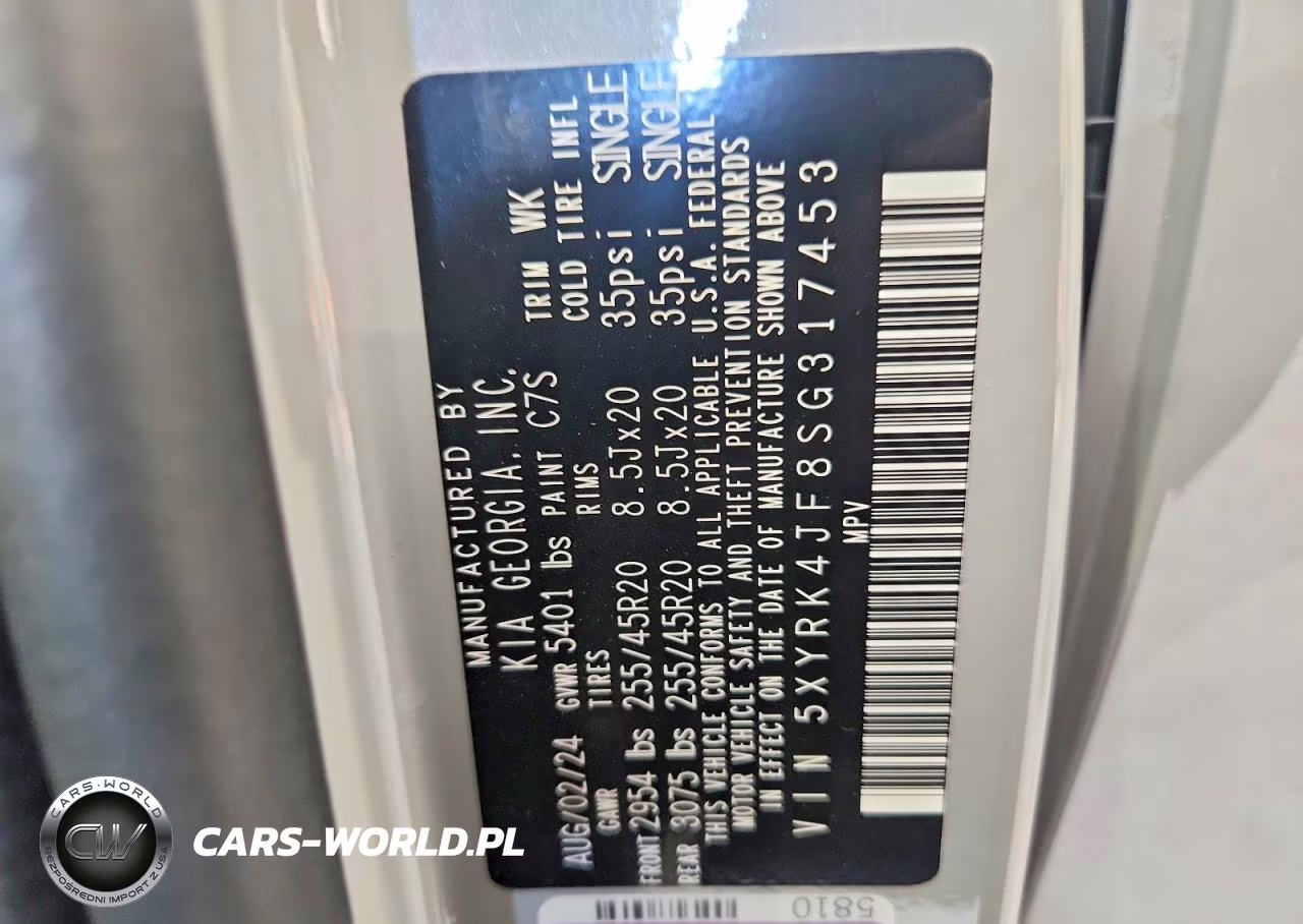 2025 Kia Sorento Sx VIN:5XYRK4JF8SG317453 - 13