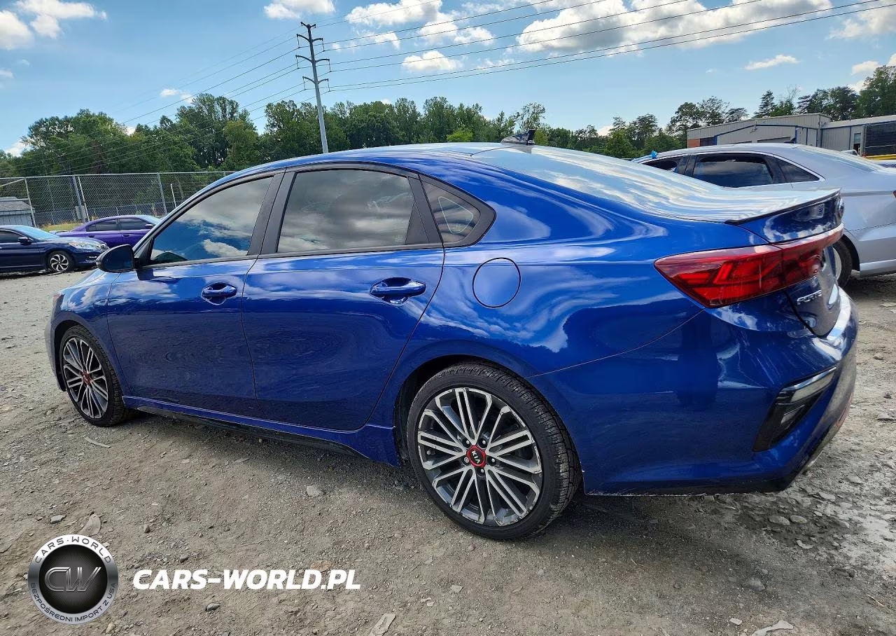 2021 Kia Forte Gt VIN:3KPF44AC3ME343445 - 2