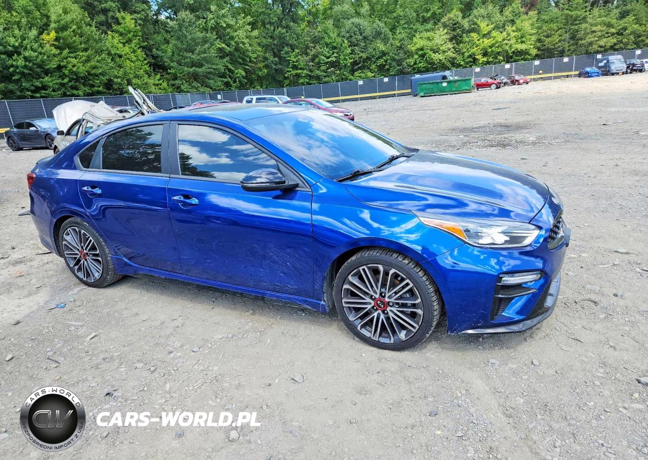 2021 Kia Forte Gt VIN:3KPF44AC3ME343445 - 4