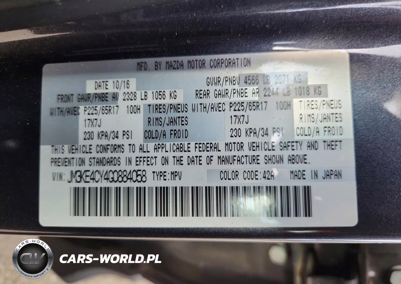 2016 Mazda Cx-5 Touring VIN:JM3KE4CY4G0884058 - 13