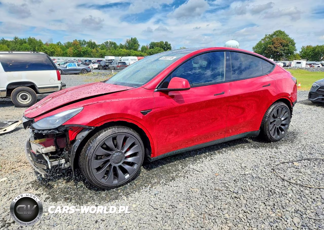 2022 Tesla Model Y VIN:7SAYGDEF0NF466865 - 1