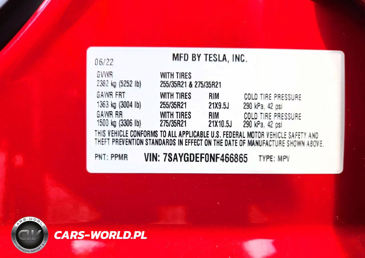 2022 Tesla Model Y VIN:7SAYGDEF0NF466865 - 13