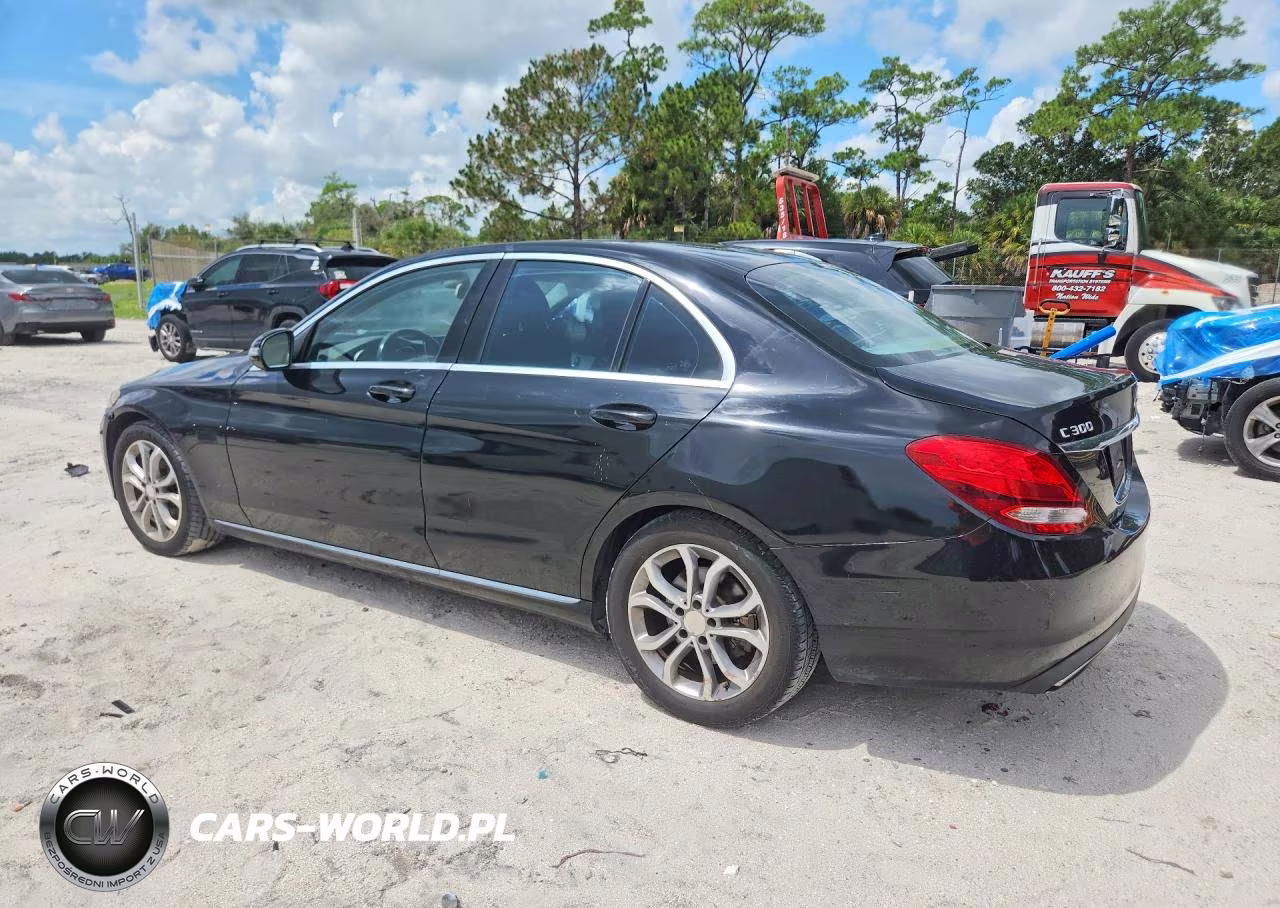 2016 Mercedes-Benz C 300 VIN:55SWF4JB2GU128489 - 2